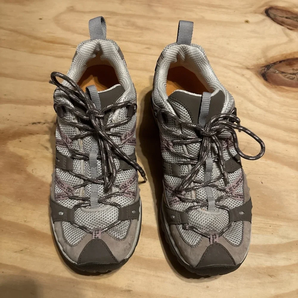 Merrell Women's Hiking Shoes Sz 7.5 Siren Sport Elephant Pink Vibram J13888